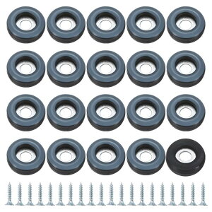 M METERXITY 20���� �Ƌ�p�X���C�_�[ 0.75�i19mm�j���aPTFE�`�F�A���b�O���[�o�[�X���C�_�[ �J�[�y�b�g/�n�[�h�E�b�h�t���A�p �֎q/�e�[�u���p �ė��p�\�ȃt���A�v���e�N�^�[[�O���[]