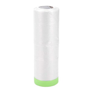 HOPESPANNER �v���e�[�v���ꂽ�}�X�L���O�t�B���� �v���X�`�b�N�J�o�[ PE�t�B���� �V�R�@�ۑf�� 1�� 2500x90cm / 82.02ftx35.43" �z���C�g �O���[��