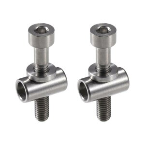 ACROPIX M5x30mm �V���o�[�g�[�� ���j�o�[�T�� �V�[�g�|�X�g �T�C�N�����O �X�N�����[ �o�C�N ���]�� �V�[�g�|�X�g �N�����v �`���[�u �{���g �i�b�g ���b�V���[ - 2����