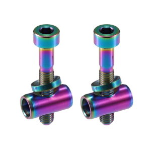 ACROPIX M5x30mm �F�t�����j�o�[�T���V�[�g�|�X�g�T�C�N�����O�l�W �o�C�N���]�ԃV�[�g�|�X�g�N�����v�`���[�u�{���g�i�b�g���b�V���[ - 2����