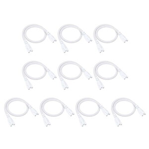 PATIKIL 0.4 M T5 T8 LEDvڑC[ 10 LED_uGh 3s P[uRlN^ N\ȉdR[h LEĎ^`[up zCg