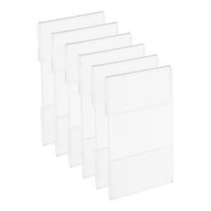 PATIKIL 2.5x3.5" Ǌ|ANTCz_[ 6Zbg ItBX ƒ X Xgp LpfBXvCt[ NA