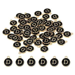 PATIKIL ���^�[����D 60�� ���ʃA���t�@�x�b�g�C�j�V���������y���_���g�r�[�Y �� �u���X���b�g �l�b�N���X �C�������O DIY��΍��ɍœK