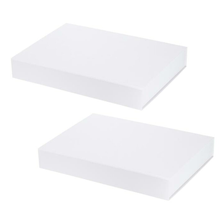 楽天市場】PATIKIL 33x23x5 cm 蓋付きギフトボックス 2個 磁気閉鎖 