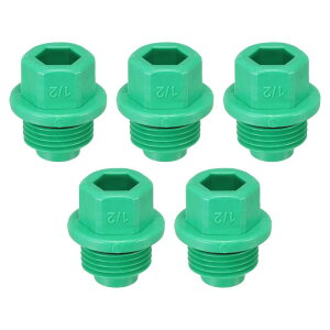 PATIKIL G1/2 �O�Z�p���X�X���b�h PPR �p�C�v�t�B�b�e�B���O �G���h�L���b�v�R�l�N�^�[�v���O 5�Z�b�g �K�[�f���p�U���`���[�u�X�g�b�p�[ �R���h�~���邽�� �ΐF
