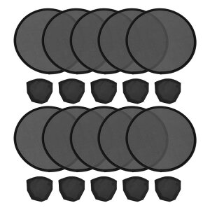 PATIKIL 10"܂肽݃tCOfBXN 10Zbg ܂肽݃|PbgJttCOfBXN r[`   LvQ[p 