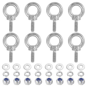 PATIKIL M4 x 10mm teBOV_[AC{g 8Zbg 304XeXteBOOtXbhAC{g ibgƃbV[t nbNA[eBN ݂艺ɍœK