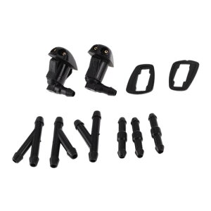 RATCHROLL Toyota�ɑΉ��^�R�}2001-2004�p�t�����g�E�C���h�V�[���h�E�H�b�V���[�m�Y��3��Y�z�[�X�R�l�N�^�[�t���J�[�OJ6E67510B�u���b�N�v���X�`�b�N1�Z�b�g