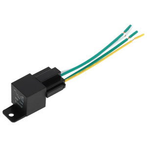 HOPESPANNER 4 Pins 24V 40A Auto Relay with Plastic Hanging Hole with Harness SoCK-Ets Waterproof Car Relay 1 Pc