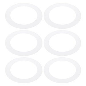 PATIKIL ���a96 mm �O�a132 mm �v���X�`�b�N�g���������O 6�� �p�e�B �I���C�g �O�[�t�����O �N�b�V���� �~�` ���C�g�J�o�[ �Ɩ���� �p�e�B �I�ǖ��ߍ��ݎ��_�E�����C�g�p �������N�b�V�����z��