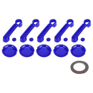 HOPESPANNER Jeep�ɑΉ������O���[JK JKU 2007-2018�p�̃f�B�[�v�u���[�h�A�n���h���J�o�[�e�[���Q�[�g�n���h���J�o�[���Z�X�K�[�h�Z�b�g�O�������g����ABS 1�Z�b�g