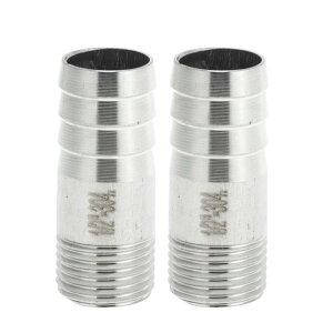 Hihaha z[Xo[utBbeBO 1/2" X BSP-T `[rORlN^[ GA[   KX R 304XeX| 2 Vo[g[