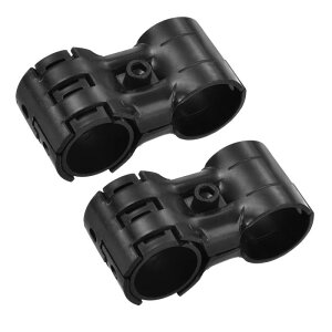 2�Z�b�g �p�C�v�N�����v�R�l�N�^�[ 82 x 35mm�G���h���[���N�����v�`�F�[�������N�t�F���X�N�����v1-1/8�i28mm�jOD�p�C�v�ɓK�p�t�B�b�g����l�W�ƃi�b�g�t�� ��