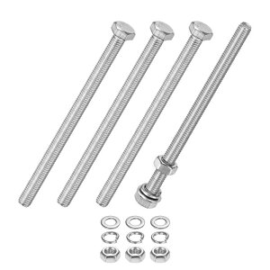 M METERXITY �i�b�g�t���������b�N���b�V���[�t��M5x80mm�X�e�����X�|�{���g4�Z�b�g ���S�ɂ˂����܂ꂽ���g���b�N�{���g�A�\�[�g�����g �@��/�@�B�p