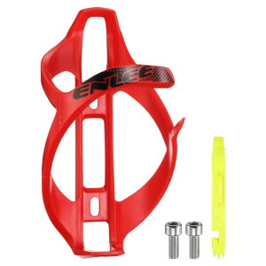 自転車用ウォーターボトルホルダー 軽量 ユニバーサル バイクボトルケージ サイクリングカップホルダー MTB マウンテン ロード グラベル用 タイヤレバー付き レッド/イエロー