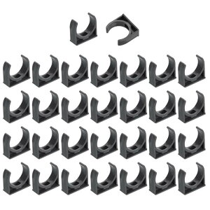 30�� PVC ���� �p�C�v �N�����v �N���b�v U�� �^ �`���[�u �z�[�X �o�b�N�� 32mm �O�a �p ��� �`���[�u �z���_�[ TV �g���C �`���[�u �z�[�X �n���K�[ �T�|�[�g �O���[