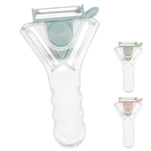 CAPASTEC ��ނ��� Y�� �s�[���[ �X�e�����X 3-in-1 �����₷�� ����t�� �א�؂� �t���[�c���؂̃s�[�����O�ƃX���C�V���O�p �u���[ 1��