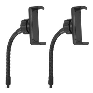 PATIKIL 5.9�C���` �t ���L�V�u�����߉\�O�[�X�l�b�N 2�� �d�b�N���b�v�t�� 1/4�C���` �I�X�l�W�t���O�[�X�l�b�N�A�[�� �قƂ�� �z���_�[ �l�W�A�_�v�^�[�ɑΉ� ��