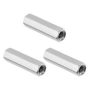 PATIKIL M5x0.8�s�b�`304�X�e�����X�|�Z�p�����i�b�g�A3��30mm / 1.18"�����R�[�X�S�˂����b�h�����i�b�g�X�^�b�f�B���O�R�l�N�^�t�@�X�i�[�A�V���o�[�g�[��