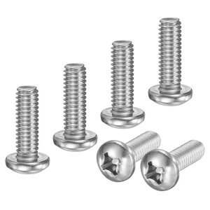 M METERXITY 10�p�b�N 5/16-18x1 �p���w�b�h�}�V���X�N�����[ 304�X�e�����X�| �v���X�h���C�u�p���w�b�h�X�N�����[ �N���X�w�b�h�S�˂��{���g �d�q�@��/�Ƌ�p �V���o�[