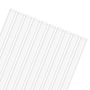 M METERXITY 10�p�b�N �N���A�v���X�`�b�N�`���[�u 7mm[0.28"] ���a x 8mm[0.31"] �O�a ���Ռ������|���J�[�{�l�[�g�ۃp�C�v ������/�Ɩ�/������/�͌^�p �v���X�`�b�N�`���[�r���O [500mm/19.7IN]