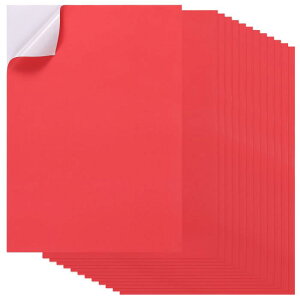 PATIKIL 20���̃t���V�[�g���x���X�e�b�J�[�y�[�p�[ A4�T�C�Y�̃N�b�V�����J���[�S��������\�X�e�b�J�[�y�[�p�[ �C���N�W�F�b�g���U�[�v�����^�[�p ���b�h