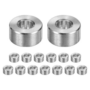 M METERXITY 15PCS M6 304�X�e�����X�X�`�[���X�y�[�T�[ 6mm ID x 14mm OD x 7mm l ���^���X�N�����[�X�^���h�I�t�u�b�V���O ��s�@�d�グ ���E���h�X�y�[�T�[ 304�X�e�����X�X�`�[�� �X�N�����[�{���g�p 