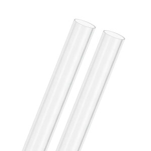 M METERXITY 2�p�b�N�̃N���A�v���X�`�b�N�`���[�u 19mm[0.75"] ID x 21mm[0.83"] OD ���Ռ������|���J�[�{�l�[�g�ۃp�C�v ������/�Ɩ�/������/�͌^�p �v���X�`�b�N�`���[�r���O [305mm/12IN]