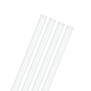 M METERXITY 4�p�b�N�̃N���A�v���X�`�b�N�`���[�u 4mm[0.16"] ID x 5mm[0.2"] OD ���Ռ������|���J�[�{�l�[�g�ۃp�C�v ������/�Ɩ�/������/�͌^�p �v���X�`�b�N�`���[�r���O [305mm/12IN]