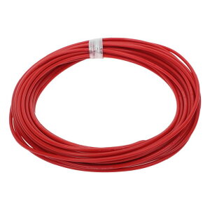 Partuto 1 Pcs 16AWG ユニバーサルグラウンドワイヤーカーラジオ、自動車、カースピーカーパワーワイヤー完全絶縁&ソフトタッチジャケットTCレッド39FT