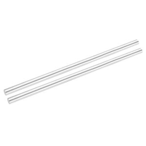 2Pcs 0.53"(13.5mm) a ۃA~jE_ 11.8"(300mm)  6061 A~jEۖ_ \bhՃo[ XgbN YƗp  DIY Ntg Vo[