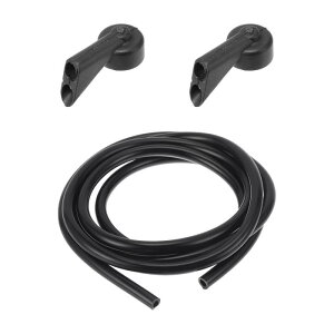 Motoforti アウディに対応A1 2010-2018用ウインドウウォッシャーノズルキット ウインドウスプレーノズル ワイパースプレーワッシャージェット No.8E9955985 1個 1.5メートルフルードホース