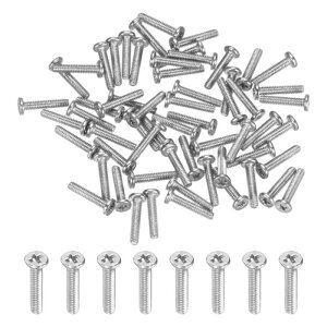 M METERXITY 100���蕽�����˂� M1.2x6mm 304�X�e�����X�� �\���� �@�B/�ݔ��p���^�˂� �����@��p�n�[�h�E�F�A�������i