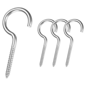 M METERXITY 4�Z�b�g �X�N�����[�t�b�N M3 40mm 304�X�e�����X�| �d�׏d�p �Z���t�^�b�s���O�A�C�{���g �ؐ��Ƌ�/�A�[�g���[�N�݂艺��/�P�[�u���Œ�p �Ă񂶂傤�t�b�N [�V���o�[�J���[]