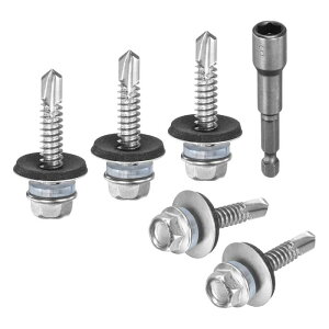 M METERXITY 50����S�����b�V���[�t���Z���t�h�������O�X�N�����[�@#12x1 410�X�e�����X�|�Z�p���Z���t�^�b�s���O���������p�X�N�����[ EPDM���b�V���[���Z�p�r�b�g�\�P�b�g�t��