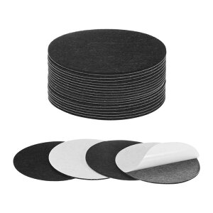 M METERXITY 20������ �����v�x�[�X�p�t�F���g�p�b�h ���a4.5(��114mm) ����2mm �S���� �ی^ ����~�� �t�F���g�V�[�g �Ƌ�/DIY�p [���F]