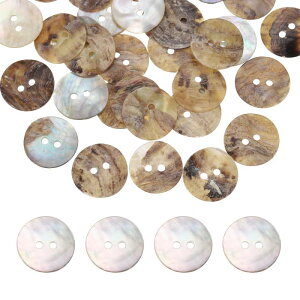 30���� �V�R�L�k�{�^�� 15mm 2�� �^��L �N���t�g �V�F�� �{�^�� �m�� �V���c �����s�[�X �ٖD DIY �N���t�g �X���[�N�O���[