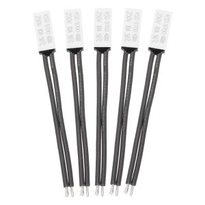 5���� KSD9700�T�[���X�^�b�g 50°C/122°F �펞�^�C�v ���x�X�C�b�` �T�[�}���v���e�N�^�[ NC 10A 250V �v���X�`�b�N�����x�R���g���[���[ �d�C�@�탂�[�^�[�ݔ��p