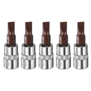5�Z�b�g 5.5mm �a�t�� �r�b�g �\�P�b�g 1/4�C���` �X�N�G�A �h���C�u �t���b�g �w�b�h S2 & CR-V �| �\�P�b�g ���`�F�b�g �����` �r�b�g �V���o�[ ���b�h