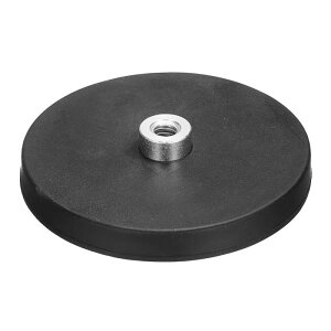2.6�C���`�a �S���R�[�e�B���O�}�O�l�b�g 44LBS�σX�N���b�` �t���b �N�}�O�l�b�g�x�[�X 1/4-20UNC���l�W�X�^�b�h���i�b�g�t�� �J�����E���C�g�o�[�E�~���[�E�H��p�}�O�l�b�g�z���_�[