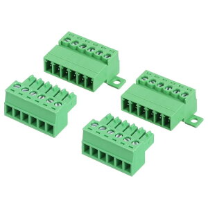 2�� �l�W���[�q��R�l�N�^�[ 6�s�� 3.5mm ���}�\ �d�q���i �d�q 300V 8A �\�P�b�g�p�l����H���t�p