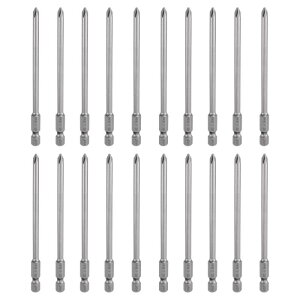 20���� #1 �v���X�h���C�o�[�r�b�g PH1 1/4�C���` �Z�p�V�����N �S��110mm (4.3�C���`) �����t�� S2�| �H�Ɨp �\���� �d���h�����p�r�b�g �V���t�g�a4.5mm (0.18�C���`)