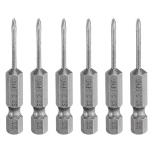 6���� #0 �t�B���b�v �X�h���C�o�[�r�b�g PH0 1/4�C���` �Z�p�V�����N 2�C���`(50mm) ���� ���C���H S2�|�� �H�Ɨp �����h���C�o�[�r�b�g �\���� �d�C�h�����p�r�b�g 0.08�C���`(2mm) �V���t�g�a