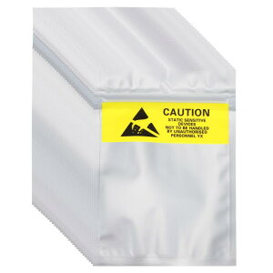 100������ �Ód�C�h�~�o�b�O 3.5 x 5.3 �ĕ��\ ESD�V�[���h�o�b�O �n�[�h�h���C�u HDD S S D �d�q�@�� �}�U�[�{�[�h�p ���x���t�� �V���o�[