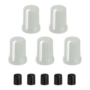 5�� 6mm �|�e���V�����[�^�[ D�� �m�u �S���� 180�x ��] DJ �X�s�[�J�[ �m�u �R���g���[�� �m�u �d�q�h�����p (���C�g�O���[ �z���C�g)