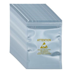 100������ �Ód�C�h�~�� 5.1×7.5 �ĕ��\ ESD�V�[���h�o�b�O ���x���t�� �n�[�h�h���C�u HDD S S D �d�q�f�o�C�X �}�U�[�{�[�h�p �V���o�[�O���[