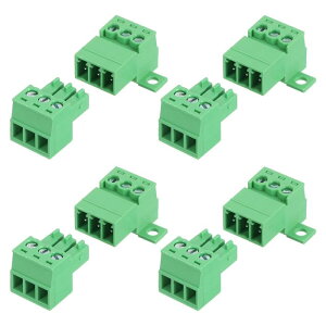 4�Z�b�g �l�W���[�q��R�l�N�^�[ 3�s�� 3.5mm �����\ �d�q���i 300V 8A �\�P�b�g�p�l�� ��H���t�p