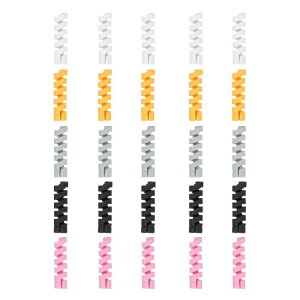 25���� �����[�d�R�[�h�v���e�N�^�[ �_��V���R���� �P�[�u���ی� �X�}�z���イ�ł� USB�}�E�X ���C�����X�w�b�h�z�� �m�[�g�p�\�R���p ��/�O���[/�z���C�g/�s���N/�C�G���[