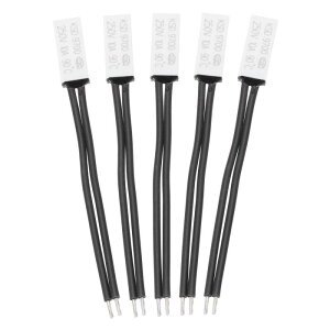 5���� KSD9700�T�[���X�^�b�g 90°C/194°F �펞�ړ_ ���x�X�C�b�` �T�[�}���v���e�N�^�[ N.C 10A 250V �v���X�`�b�N�����x�R���g���[���[ �d�C�@�� ���[�^�[�@��p