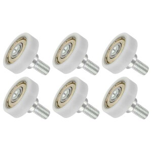 6�Z�b�g �����o�����[���[ 22mm×7mm �ԗ� 6mm�i�t�� �i�C�����x�A�����O���[���[ �����o���v�[���[ �x�A�����O�����p�ԗ� ���p�X���C�h�h�A�ݕ������ԃK�C�h �z���C�g M6×10mm�l�W
